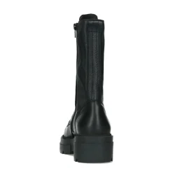 Zwarte Leren Biker Boots^Sacha Shop