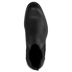 Zwarte Leren Chelsea Boots^Sacha Cheap