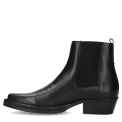 Zwarte Leren Chelsea Boots^Sacha Flash Sale