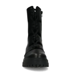 Zwarte Leren Cut Out Boots^Sacha Store