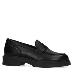 Zwarte Leren Penny Loafers^Sacha Cheap