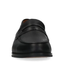 Zwarte Leren Penny Loafer^Sacha Store