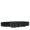 Zwarte Leren Riem^Sacha Store