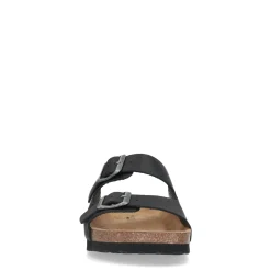 Zwarte Leren Sandalen^Sacha Store