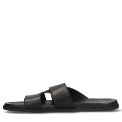 Zwarte Leren Sandalen^Sacha Clearance