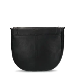 Zwarte Leren Schoudertas Met Studs^Sacha Online