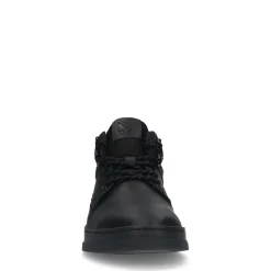 Zwarte Leren Veterboots^Sacha Clearance