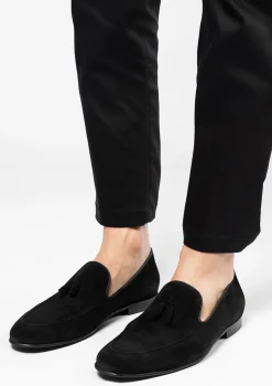 Zwarte Loafers Met Kwastjes^Sacha New