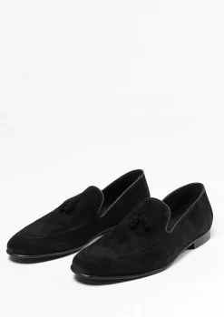 Zwarte Loafers Met Kwastjes^Sacha New