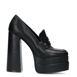 Zwarte Loafers Met Plateau Hak^Sacha Sale