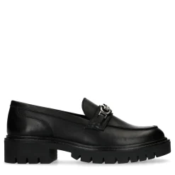 Zwarte Loafers Met Plateauzool^Sacha Cheap