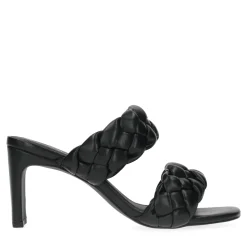 Zwarte Muiltjes Met Gevlochten Banden^Sacha Online