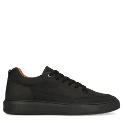 Zwarte Nubuck Sneakers^Sacha New