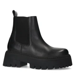 Zwarte Platform Chelsea Boots^Sacha Best Sale