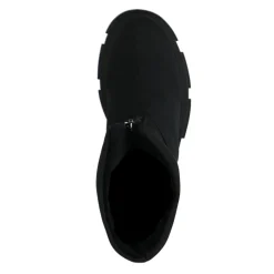 Zwarte Puffer Biker Boots^Sacha Store