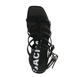 Zwarte Sandalen Met Hak En Bandjes^Sacha Best Sale