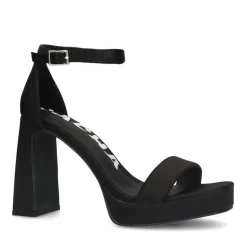 Zwarte Sandalen Met Plateau Hak^Sacha Clearance