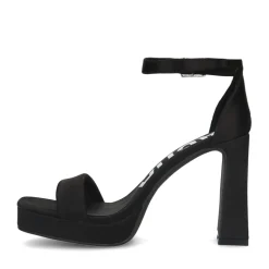 Zwarte Sandalen Met Plateau Hak^Sacha Clearance