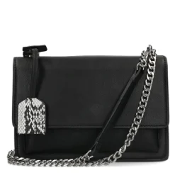 Zwarte Schoudertas Met Chain^Sacha Outlet