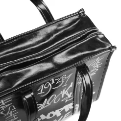 Zwarte Shopper Met Tekst^Sacha Store