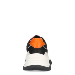Zwarte Sneakers Met Oranje Details^Sacha Flash Sale