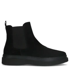 Zwarte Suede Chelsea Boots^Sacha Flash Sale