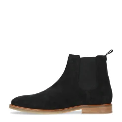 Zwarte Suede Chelsea Boots^Sacha Shop