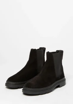 Zwarte Suede Chelsea Boots^Sacha Discount