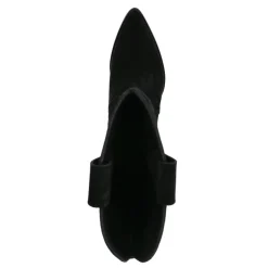 Zwarte Suede Cowboylaarzen^Sacha Sale