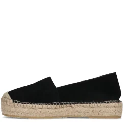 Zwarte Suede Espadrilles^Sacha Flash Sale