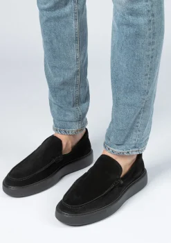 Zwarte Suede Loafers^Sacha Cheap