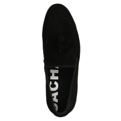 Zwarte Suede Loafers Met Kwastjes^Sacha Cheap