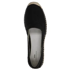 Zwarte Suede Plateau Espadrilles^Sacha Cheap
