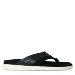 Zwarte Suede Slippers^Sacha New