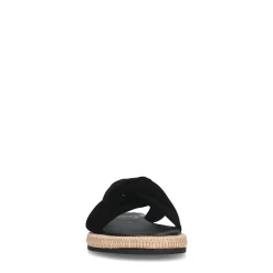 Zwarte Suede Slippers^Sacha Clearance