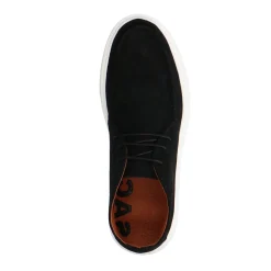 Zwarte Suede Veterboots^Sacha Outlet