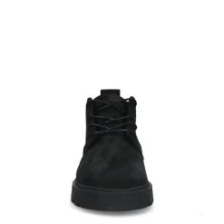 Zwarte Suede Veterboots^Sacha Outlet