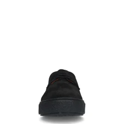 Zwarte Suede Veterschoenen^Sacha Outlet
