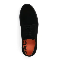 Zwarte Suede Veterschoenen^Sacha Outlet