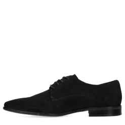 Zwarte Suede Veterschoenen^Sacha Best