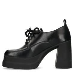 Zwarte Veterpumps Met Plateauzool^Sacha Clearance