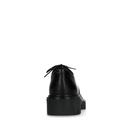 Zwarte Veterschoenen Met Plateau Zool^Sacha Clearance