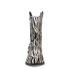 Zwarte Zebraprint Cowboylaarzen^Sacha New