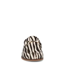 Zwarte Zebraprint Loafers^Sacha Fashion